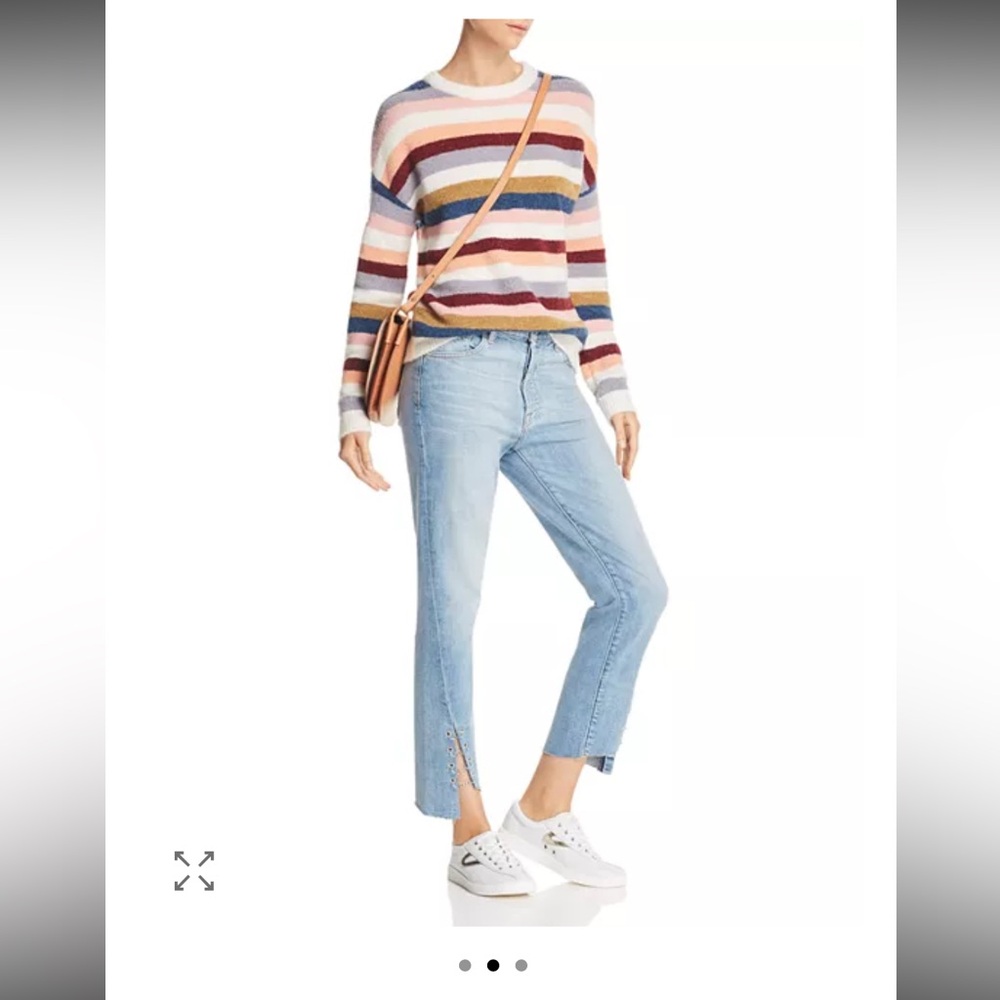 Rails Tira Sweater in Ivory Rainbow
Size Small New With Tags